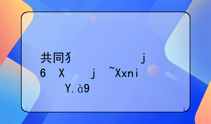 共同犯罪的量刑标准是什么