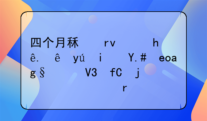 四个月租期：探讨短期与长租界限的模糊地带